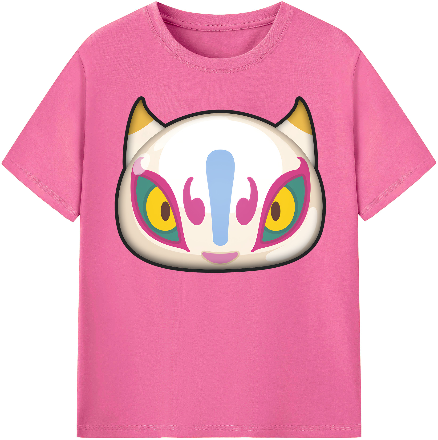 （画像用） 妖怪ウォッチ Yo-kai Watch レディースカジュアルプリントTシャツ（綿100％）